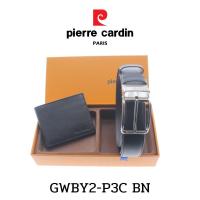 ราคา Pierre Cardin Gift set กิ๊ฟเซ็ทกระเป๋าธนบัตร+เข็มขัด รุ่น GWBY2-P3C (21356496005)