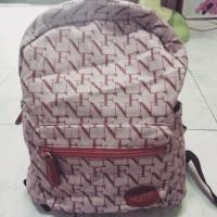 ราคา กระเป๋าเป้ flynow สีเทาแดง (2911298843)