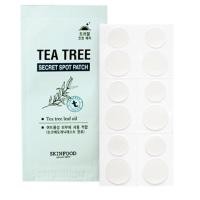 ราคา เเผ่นเเปะสิว tea tree skin food (529681903)