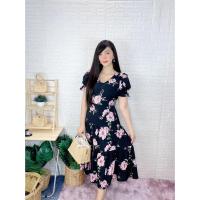 ราคา เดรสยาว วนิดา ลายกุหลาบ (8755389396)