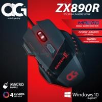 ราคา ส่งฟรี!! Anitech Gaming Mouse เมาส์เกมมิ่ง (สีดำ) รุ่น ZX890R (2211092400)