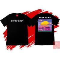 ราคา เสื้อยืดสกรีนลาย ลาย GameOver (สกรีน DFT คุณภาพสูง สกรีนหน้าหลัง) (22468134256)