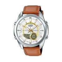 ราคา Casio Standard นาฬิกาข้อมือผู้ชาย สายหนัง รุ่น AMW-810L-5AVDF (1354060998)
