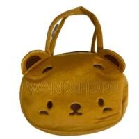 ราคา กระเป๋าหมีใส่สัมภาระพีเจ้น กะเป๋าผ้า หนานุ่ม มีซิป สะพาย ใสขวดนม เสื้อผ้า ของใช้เด็ก สะดวก (7827419094)