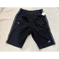 ราคา กางเกงวอล์มขาสั้น Adidas แถบสีขาว โลโก้สีฟ้า ของแท้ มือสอง (23369944209)