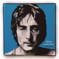 ราคา John Lennon #1 The Beatles จอห์น เลนนอน เดอะบีทเทิลส์ รูปภาพ​ติดผนัง pop art กรอบรูป แต่งบ้าน ของขวัญ รูปภาพ โปสเตอร์ (5939025629)