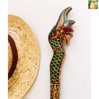 ราคา bitcoin ไม้เท้า พญานาคสีเขียว(เกรดบี) ขนาด 110-120 ซม. . (18477165705)