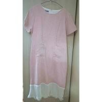 ราคา เดรสให้นม ซิปคู่หน้า ใส่ทำงานได้ สีชมพู เก็บทรงสวย Mamong mom closet size M (22058688931)