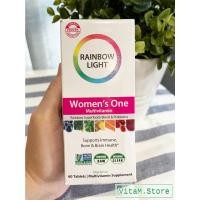 ราคา Rainbow Light, Women's One Multivitamin 45/60/90 เม็ด (20948439072)