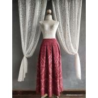 ราคา กระโปรงผ้าฝ้ายขิดยกดอกสอดมัดหมี่ทอมือหมักโคลน (15190279339)