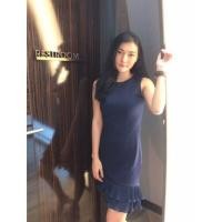 ราคา ชุดเดรสเรียบหรูดูแพง (2742371904)