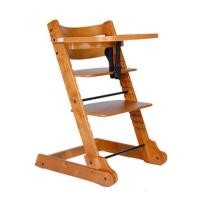 ราคา Z-HighChair ไฮแชร์ไม้ปรับระดับได้ รุ่น ทรง Z (สีน้ำตาล) (46898362)