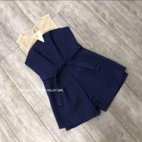 ราคา จั้มสูทขาสั้น Size.S ป้าย valley girl (5119118179)