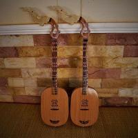 ราคา พิณโปร่ง เต้าทรงโบราณ+สายสะพาย+ปิคดีด+คู่มือการเล่น (6756050817)