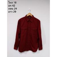 ราคา เสื้อเชิ้ต Uniqlo มือสอง (21382170933)