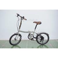 ราคา จักรยานพับได้ญี่ปุ่น - ล้อ 18 นิ้ว - มีเกียร์ - อลูมิเนียม -Rover- สีเงิน [จักรยานมือสอง] (22847618875)