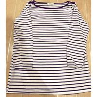 ราคา เสื้อลายขวางขาวดำ แขนห้าส่วน (82418910)