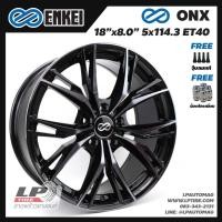 ราคา [ส่งฟรี] ล้อแม็ก ENKEI แท้ รุ่น ONX ขอบ18" 5รู114.3 สีเงาหน้าชา กว้าง8" จำนวน 4 วง (23823857763)