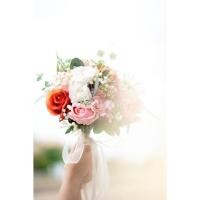 ราคา ช่อบูเก้ เจ้าสาวถ่ายพรีเวดดิ้งงานแต่ง Wedding DIY ดอกไม้ประดิษฐ์ (2537140998)