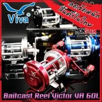 ราคา รอกตกปลา รอกเบท วีว่า VIVA BAITCAST REEL VA60L หมุนซ้าย New VICTOR (14504194994)