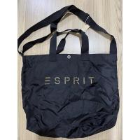 ราคา กระเป๋า ESPRIT Canvas Tote Bag สีดำของแท้ (18304466618)
