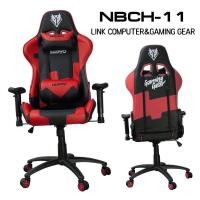 ราคา [Coins คืน 419‼️]NUBWO GAMING CHAIR CH-011 (Red) สีแดง เก้าอี้เกมมิ่งเกียร์ คอมพิวเตอร์ ขาเหล็ก ปรับเอนได้ ประกัน 1ปี (1427979335)