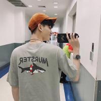 ราคา เสื้อoversize สกรีนหลัง ลายน้องฉลามว่ายน้ำ (1209450417)
