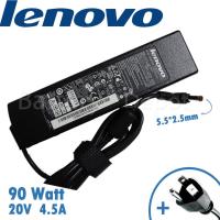 ราคา IBM Lenovo Adapter ของแท้ 20V/4.5A 90W หัวขนาด 5.5*2.5mm สายชาร์จ เลอโนโว่ อะแดปเตอร์, สายชาร์จ Lenovo (1477286429)