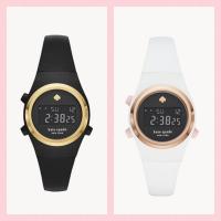 ราคา ของแท้!! พร้อมส่งในไทย!! Kate Spade Rumsey Digital Silicone Watch สายซิลิโคน (15529917494)