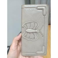 ราคา ส่งต่อกระเป๋าสตางค์ผู้หญิง MK MICHEL KLEIN แบรนด์เนม มือสอง กระเป๋าสตางค์ใบยาว (2614962357)