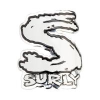 ราคา ป้ายเพลทโลโก้ Surly Headbadge ติดตั้งได้กับ Surly ทุกรุ่น Long haul Trucker Bridgeclub Troll (23114468442)