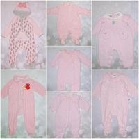 ราคา เสื้อผ้าเด็กมือสอง ชุดหมี ชุดคลุมเท้า ชุดนอน ชุดรอมเปอร์ ชุดคุณหนู สีชมพู (21864459178)