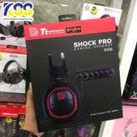 ราคา ✨ส่งเร็วTT ESPORTS SHOCK PRO BLACK RGB HEADSET หูฟังเกมมิ่ง ของแท้รับประกัน 2 ปี (9649420115)