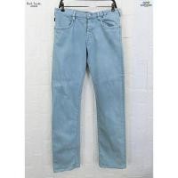 ราคา PAUL SMITH LONDON แท้ เอว33 กางเกงยีนส์ขายาวสีฟ้ามิ้นสปอต (22476108930)