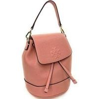 ราคา แท้!! กระเป๋าเป้ บักเกต Tory burch Thea mini bucket backpack สีชมพู pink moon ใหม่ (10199249308)
