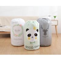 ราคา ถุง ถุงผ้า ถุงใส่ผ้านวม ถุงเก็บผ้านวม ถุงจัดระเบียบ แบบหูรูด ลายสวย /ใส่ผ้านวมขนาด 6ฟุต (8878904657)