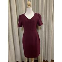 ราคา เดรสแดงเรียบหรูงานป้าย BONNES VENTES (13297945094)