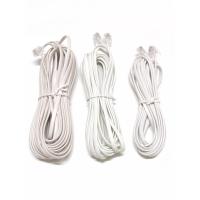 ราคา สายโทรศัพท์ 2, 3, 5, 10 เมตร สายโทรศัพท์สำเร็จรูป สายพร้อมหัว RJ11 (5054514310)