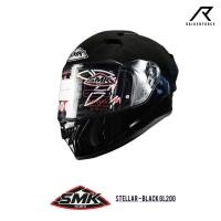 ราคา หมวกกันน็อค SMK HELMET STELLAR BLACK GL200 (21956105558)