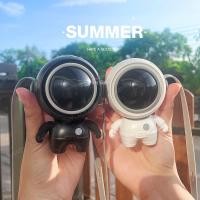 ราคา ของแท้ พัดลมUSB แบบพกพา/ชาร์จไฟ พร้อมเชือกคล้องคอ พัดลมนักบินอวกาศ ระบายความร้อน หมุนได้ (23239504760)