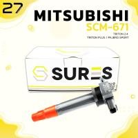 ราคา คอล์ยจุดระเบิด SURES - MITSUBISHI TRITON 2.4 / TRITON PLUS / PAJERO SPORT - เครื่อง 4G64 - รหัส SCM-671 - MADE IN JAPAN (6861883609)