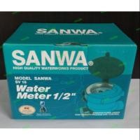 ราคา มิเตอร์​น้ำ 1/2" ยี่ห้อSANWA มิเตอร์ซันวา (1906648168)