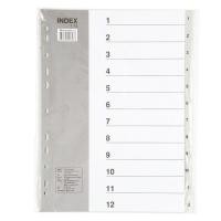 ราคา Bennon อินเด็กซ์พลาสติก A4 12 หยัก เบนน่อน รุ่น IX-895 (12143226782)