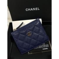 ราคา New Chanel card holder navy w/ light gold hardware Holo 31 Full set อะไหล่เป็นสีทองอ่อ (4286475306)
