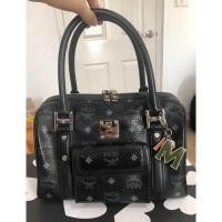 ราคา กระเป๋า MCM ของแท้100% มือสอง ทรงหมอน สภาพดี #MCMมือสอง (5881853049)