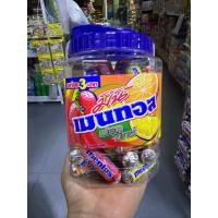 ราคา ลูกอมเมนทอส รสผลไม้ คละรส (กระปุก50แท่ง) (21489650094)