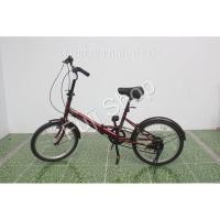 ราคา จักรยานพับได้ญี่ปุ่น - ล้อ 20 นิ้ว - มีเกียร์ - สีแดง [จักรยานมือสอง] (15082312891)