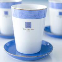 ราคา Givenchy cup ลายหินอ่อน พร้อมจานรอง [L0014V] (10442310388)