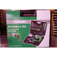 ราคา HIKOKI by HITACHI ชุดเซ็ท สว่านกระแทก 13mm. 550W DV13VSS (รับประกัน1ปี/warranty1year)/สว่านเจาะเหล็ก/เจาะปูน/เจาะไม้ (2351698516)