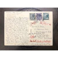 ราคา โปสการ์ดงานเก่าต่างประเทศส่งจริง ติดแสตมป์ (7821524012)
